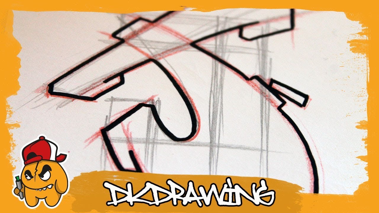 Graffiti Tutorial For Beginners How To Draw Flow Your Graffiti Letters Letter J Youtube
