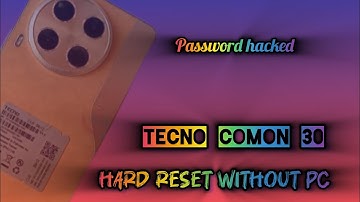 All Tecno Hard Reset | Pattern Unlock | Factory Reset Easy Trick With Keys