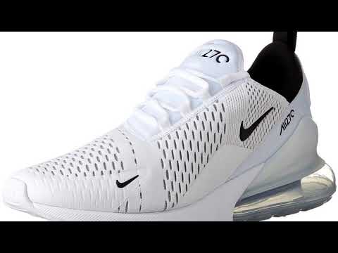 NIKE Air Max 270 Mens Running Shoes AH8050 100 White Black White