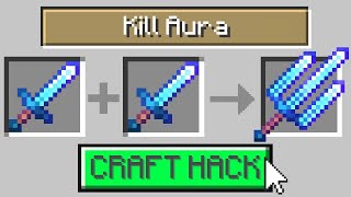 Minecraft, But You Can Craft Custom Items...