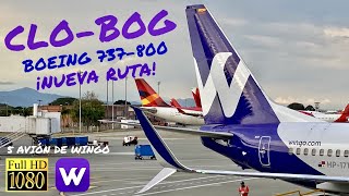 |TRIP REPORT| Wingo Boeing 737-800 | Cali - Bogotá | Espectacular Atardecer |HD|
