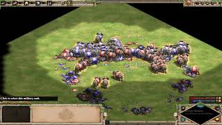 Heroes War Elephants | 100 vs 100 | AOE2 Definitive Edition screenshot 5