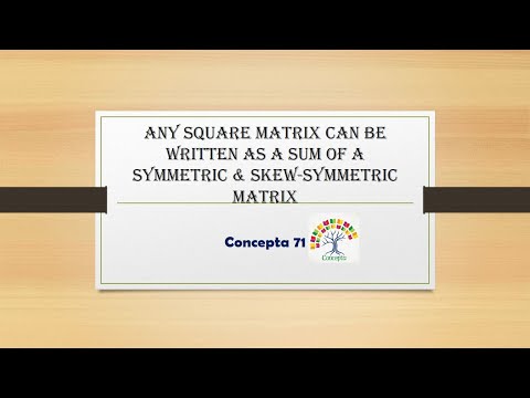 Any square matrix