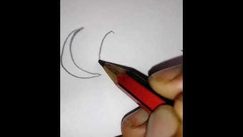 How to draw moon # kids drawing# 2 types of moon drawing🌙🌕