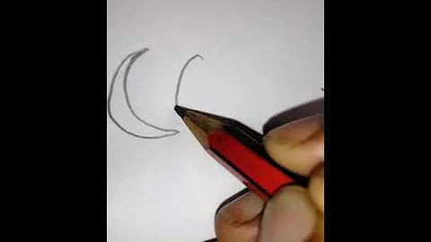 How to draw moon # kids drawing# 2 types of moon drawing🌙🌕