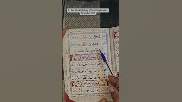 Surah Al-Falaq (سورة الفلق) (The Daybreak) – Chapter 113 | Amma Sipara Part 30 | Maulana Azam Tariq