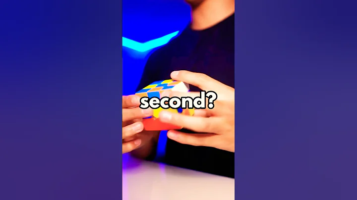 Less than a second solve cube #rubikscube #cubeconversation #cubing #cube #gaming