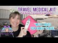 Travel Medicine Kit - Vacation Essentials Medicine Bag