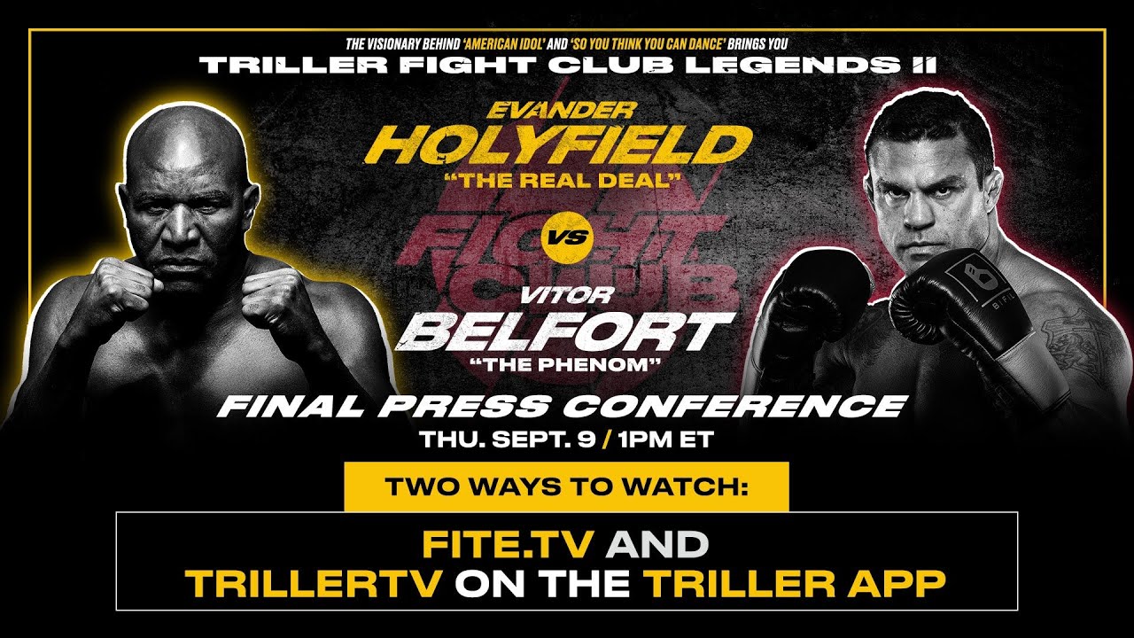 Evander Holyfield vs Vitor Belfort live stream and how to watch on