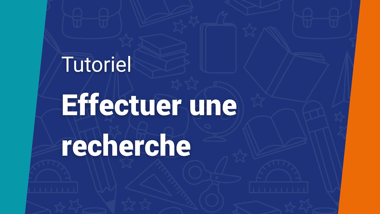 [TUTORIEL] Effectuer une recherche - YouTube