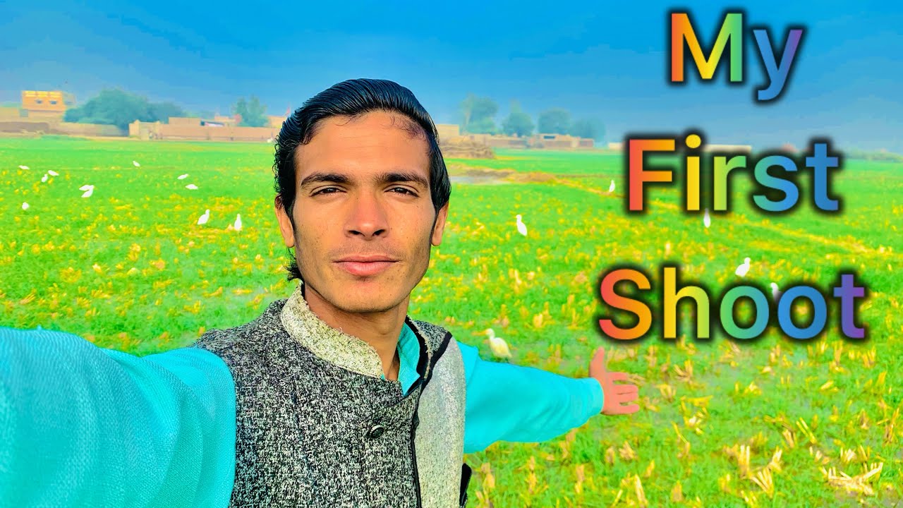 My first shoot 🤗 Guys support me 