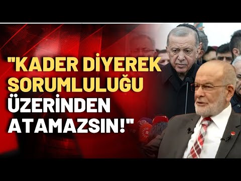 Karamollaoğlu, Erdoğan'ın ''Kader planı''nı eleştirdi