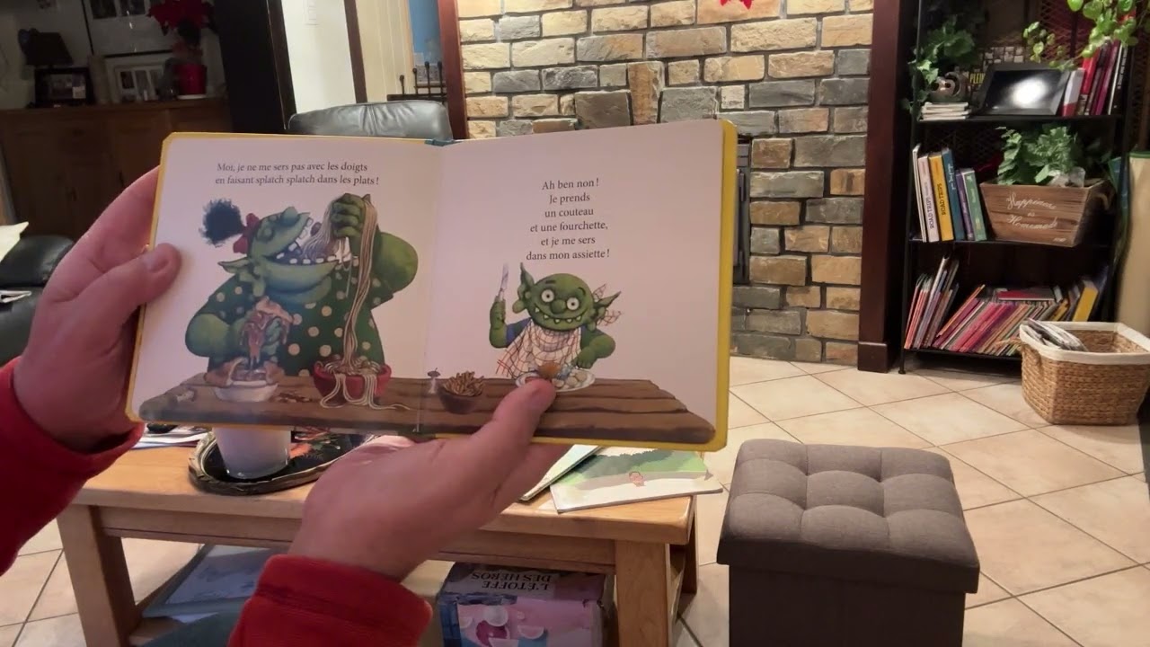 1016 Le petit ogre apprend à ses parents à manger proprement