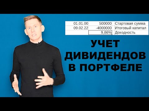 Расчет доходности портфеля: Дивиденды, налоговый вычет и пополнения счета