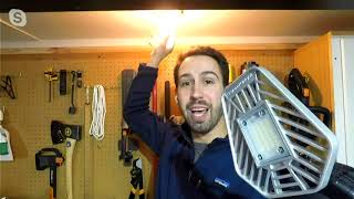 Beyond Bright 360-Degree Adjustable LED Garage Light on QVC