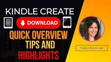 How to Download and Use Kindle Create #ebook #kindle #amazon