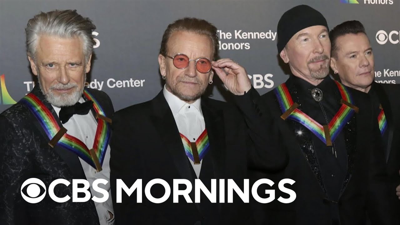 Tune in: U2 receives Kennedy Center Honors during CBS special ...