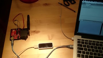 Robot finger with leap motion