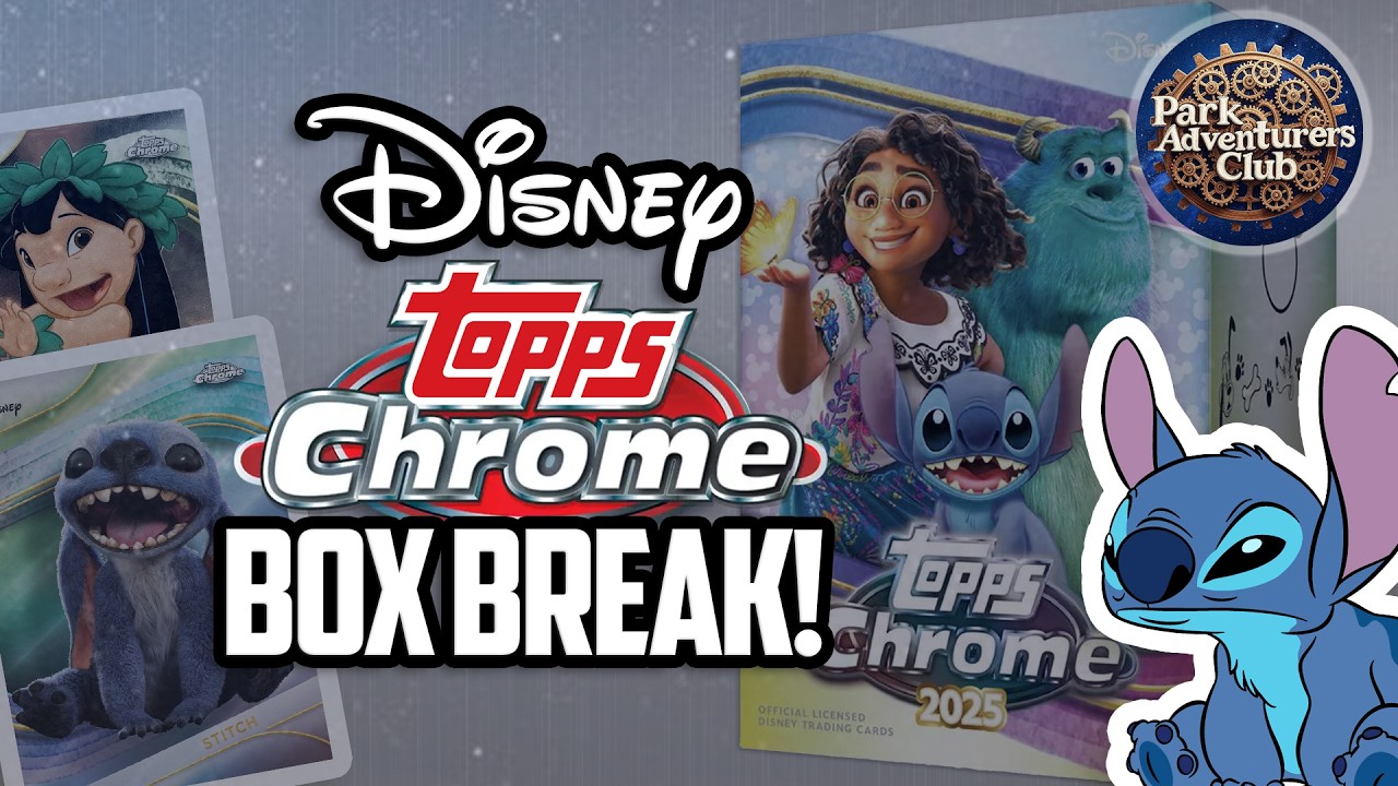 LIVE: 2025 Disney Chrome BLASTER BOXES - Refractor Hunting & Chase