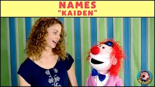 Learning Names With Mr. Clown Kaiden