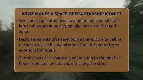 What Makes A Space Opera Starship Iconic? - The Action Reel