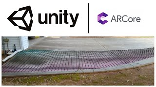 Golf green mapping with Unity and AR Core