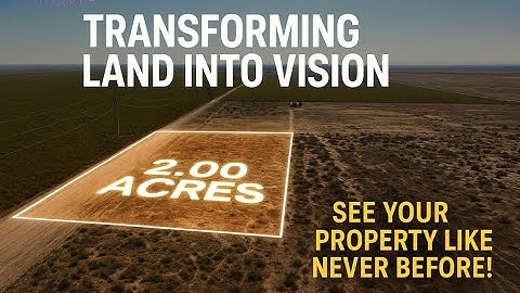 3D Motion Tracking Brings Land to Life | Real Estate Visualization