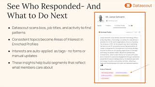 Datascout Engage | Segmenting by Areas of Interest