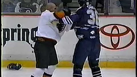Jason Shmyr vs Pete Vandermeer AHL Nov 9/01