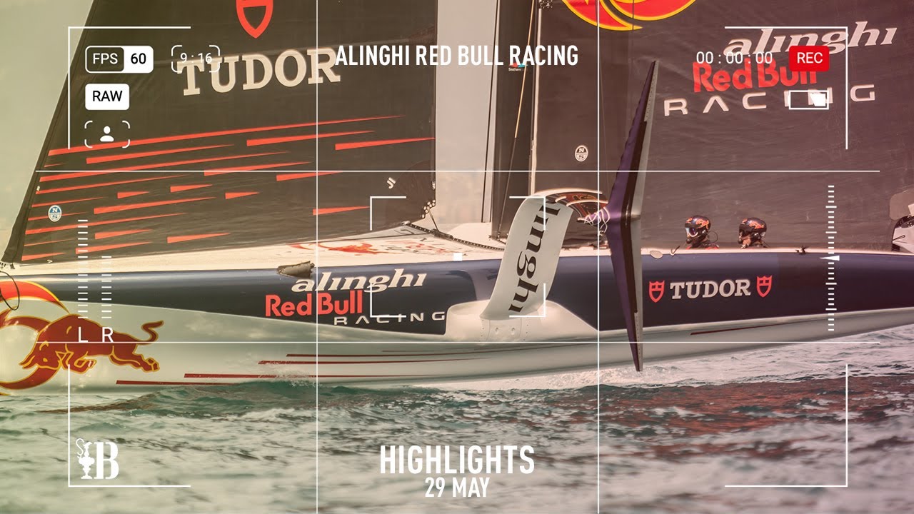 Alinghi Red Bull Racing AC40 Day 28 Summary