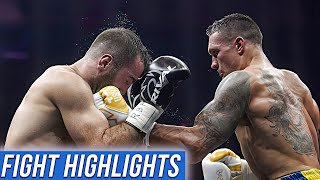 Oleksandr Usyk vs Murat Gassiev Full Fight Highlights HD Boxing July 21, 2018