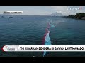 Sambut HUT RI, TNI Kibarkan Bendera di Bawah Laut Manado