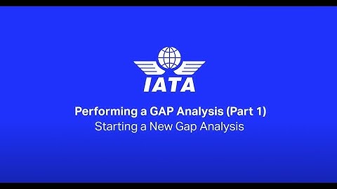 Performing a GAP Analysis (Part 1) - Starting a New Gap Analysis