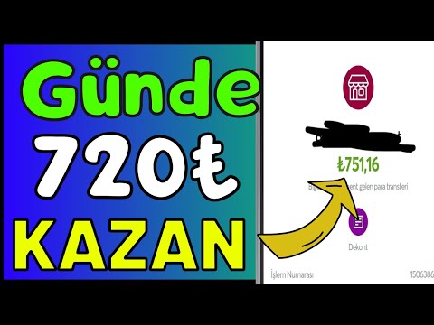 Günde 720₺ Para Kazan - İnternetten Para Kazanma Yolları 2023