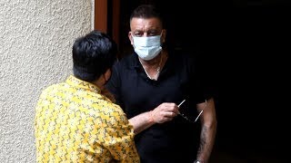 Sanjay Dutt Snapped His Residence At Bandra