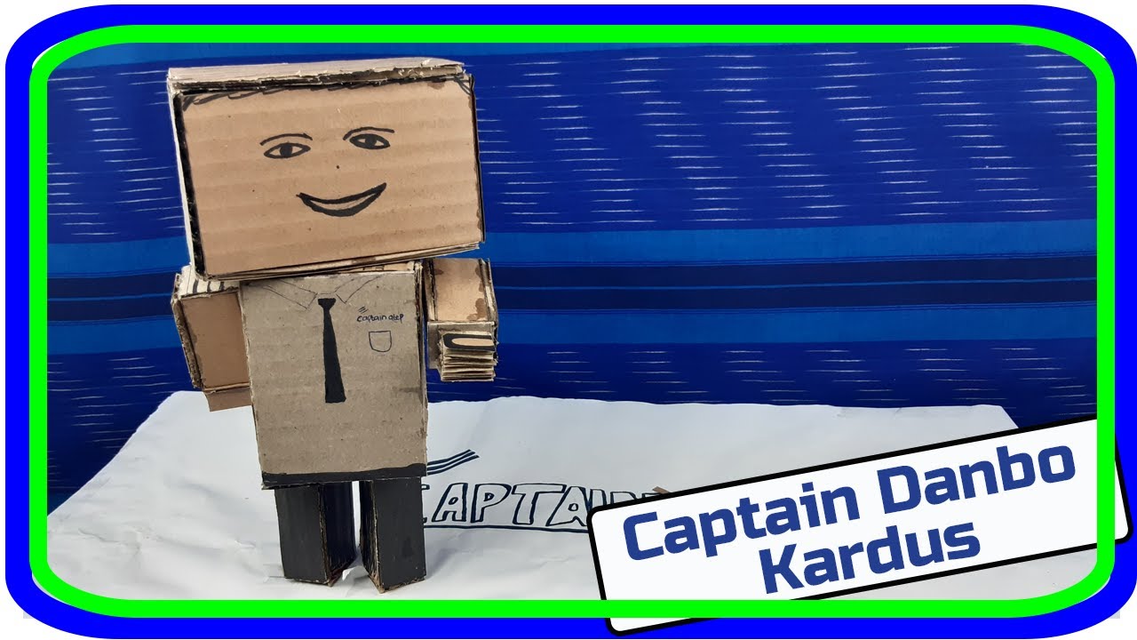 Captain Danbo Kasih Tutorial nihh Cara  membuat  boneka  