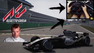 Mclaren MP420 2005 - Assetto Corsa | Kimi Raikkonen SUPERGRAPHICS with Camtool Replay 1440P HD