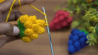 Cute Grapes Knitting /çok sevimli küçük hediye tığ işi üzüm/knitting model