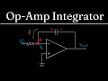 Operational Amplifiers: Op-Amp Integrator Analyzed (With Solved Example)