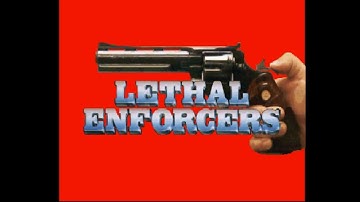 Lethal Enforcers. PS1. Walkthrough (Arcade Mode)
