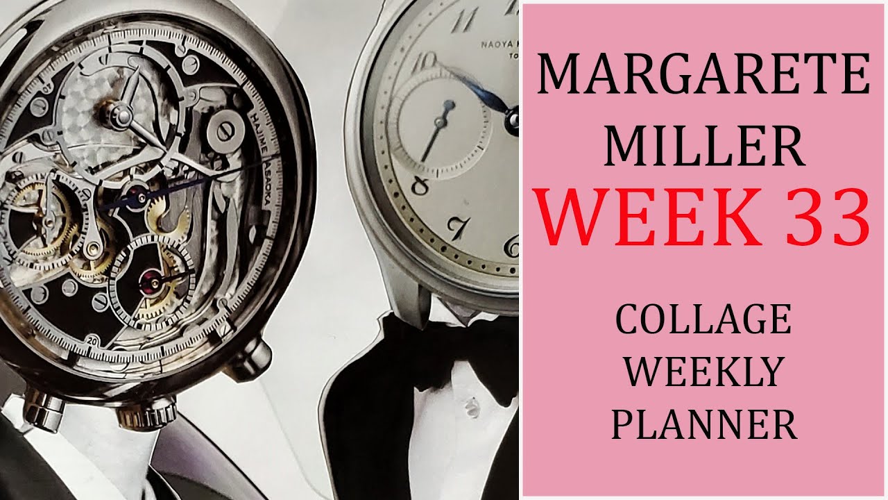 WEEK 33 / Margarete Miller Collage Challenge 2023 / Collage With Me ...