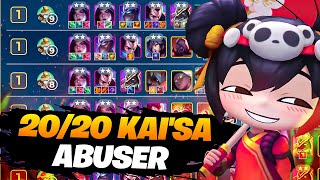 I Played 100 Games of KaiSa This Patch...
TFT Set 9 Comps Patch 13.13b - Rank 1 KaiSa Meta
Milks first game after hitting Rank 1, he plays KaiSa pog. If anyone has mastered the KaiSa force meta its Milk, he played this comp from every possible angle and every possible item combo.
Main: Milk Guy
Smurf: BLACKPINK pepeD
✦ Follow Milk ✦
TikTok - https://www.tiktok.com/@milktft
Twitter - https://twitter.com/MilkTFT
Twitch - https://www.twitch.tv/milk
Instagram - https://www.instagram.com/milk_tft
Discord - https://discord.com/invite/JANKY4U
Edited by: https://twitter.com/its_kiite
#Milk #TFT #Comps I Played 100 Games of KaiSa This Patch...