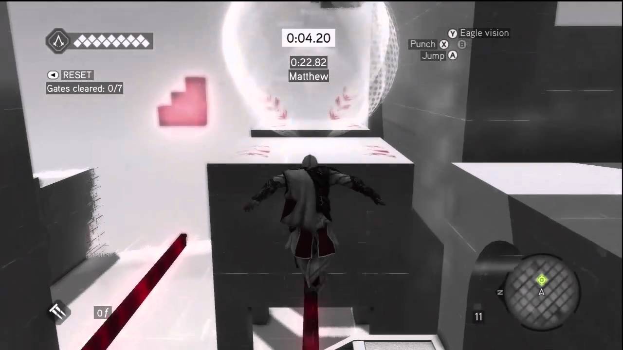 Assassin's Creed: Brotherhood - VR Freerunning Training 'Short Course 3' HD