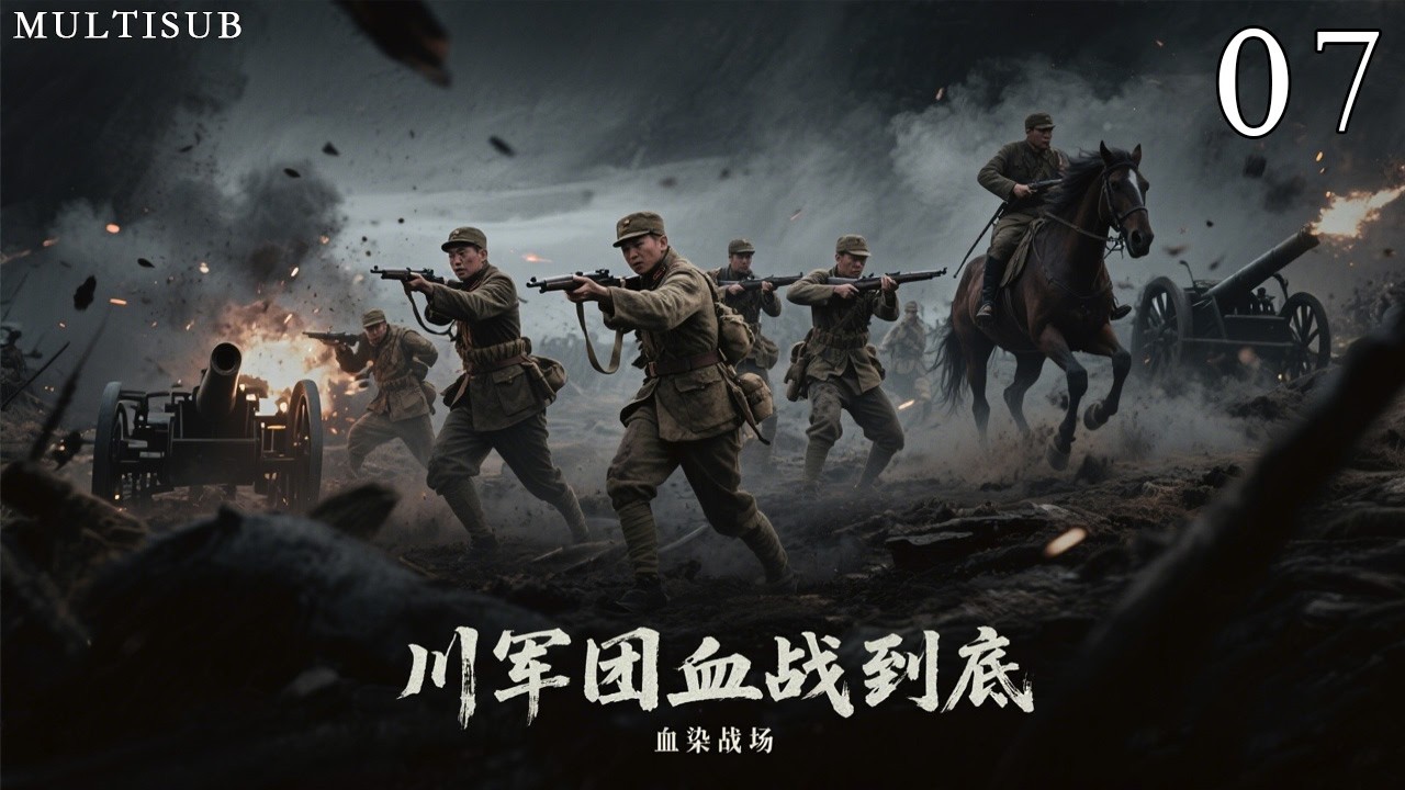 鐵血抗戰《川軍團血戰到底》07丨國難當頭，出生富貴的少爺排長衝破封建家庭的籬藩，毅然投身民族解放的鐵血洪流之中！#抗日戰爭 #戰爭 #賈一平 #陶澤如 #胡可 #崔波 #王迅