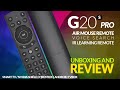 G20s pro Air Mouse Remote - Unboxing And Review