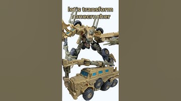 Let’s Transform Bonecrusher (2007 Deluxe)  #transformers #bayverse #actionfigures