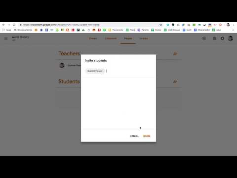 Google Classroom: Adding Students Without a Class Code