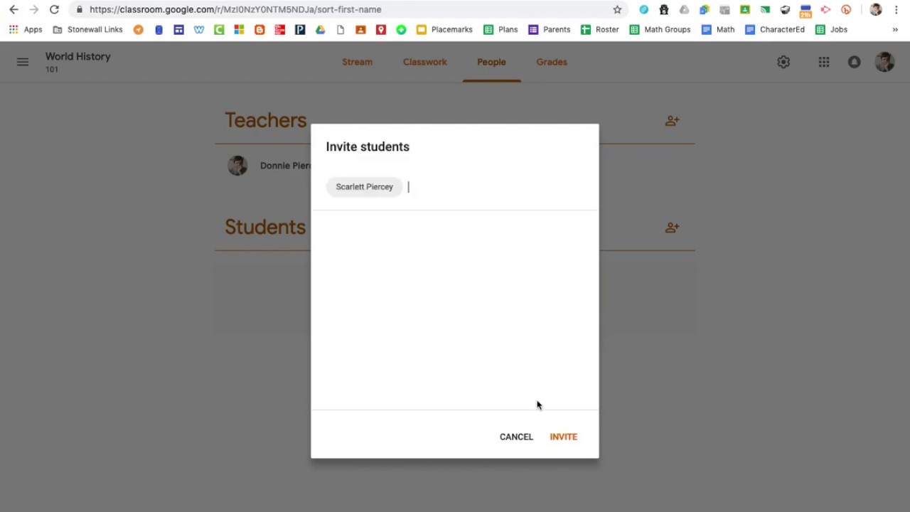 Google Classroom Adding Students Without A Class Code