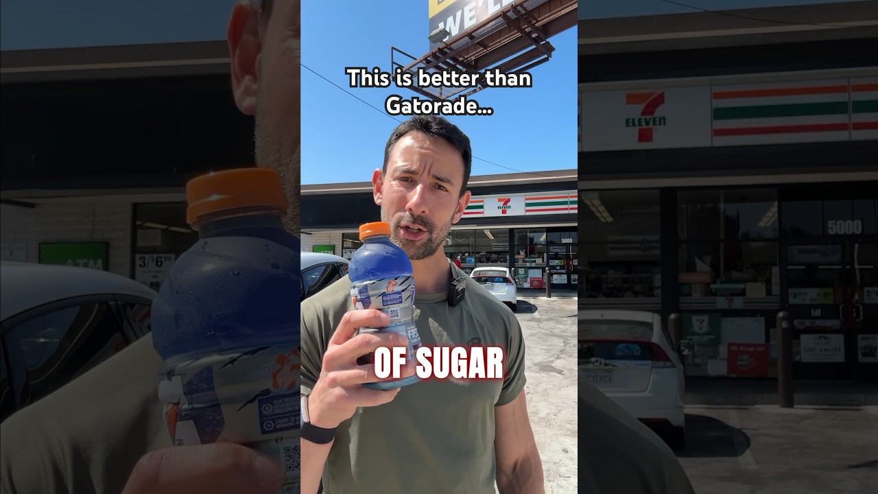 This is better than Gatorade… 