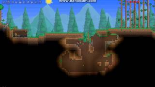 Terraria Lets Play No.4 Herb Help While Mining clay